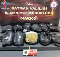 Batman'da 11 Kilo Uyuşturucu Operasyonu