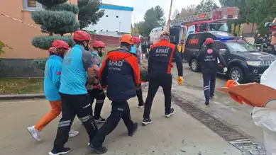 Genel Hastanede Başarılı Yangın Tatbikatı