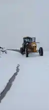 Batman'da Kar Yağışı Sonrası Yollar Açılıyor
