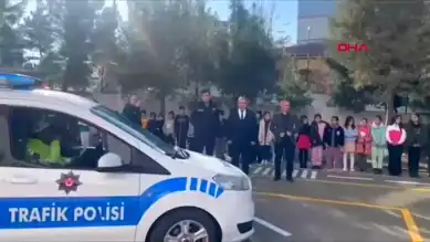 Batman Beşiri'nde 210 Öğrenciye Trafik Eğitimi
