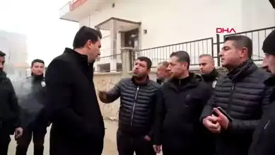 Batman'da Kaçak Bina Yıkıldı