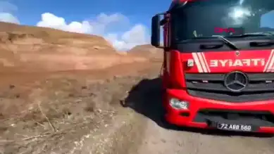 Batman'da Şarampole Devrilen Otomobilde 3 Yaralı