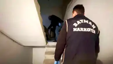 Batman'da 5 Kilo Esrar Operasyonu: 2 Tutuklama