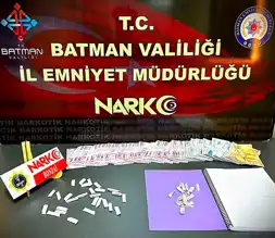 Batman'da Uyuşturucu Operasyonu: Tutuklama