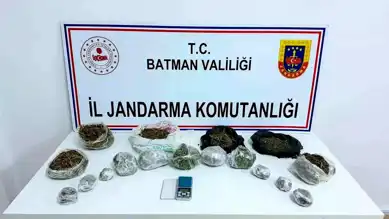 Batman'da 2,5 Kg Esrarla Uyuşturucu Operasyonu: Tutuklama
