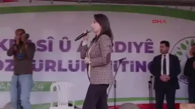 DEM Parti'den Batman'da Demokrasi ve Özgürlük Mitingi