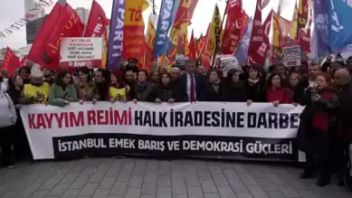 Esenyurt'ta Kayyum Kararı Protesto Edildi