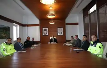 Kış Trafiğinde Güvenlik İçin Önemli Toplantı