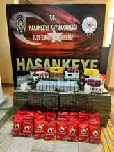 Hasankeyf'te Gümrük Kaçakçılığı Baskını!