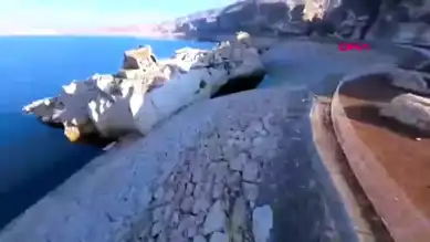 Hasankeyf Şaab Vadisi Dronla Görüntülendi
