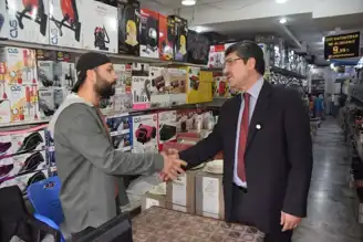 Milletvekili, Şehirde Esnafı Ziyaret Etti