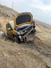 Şarampole Yuvarlanan Hafif Ticari Araç: 1 Yaralı