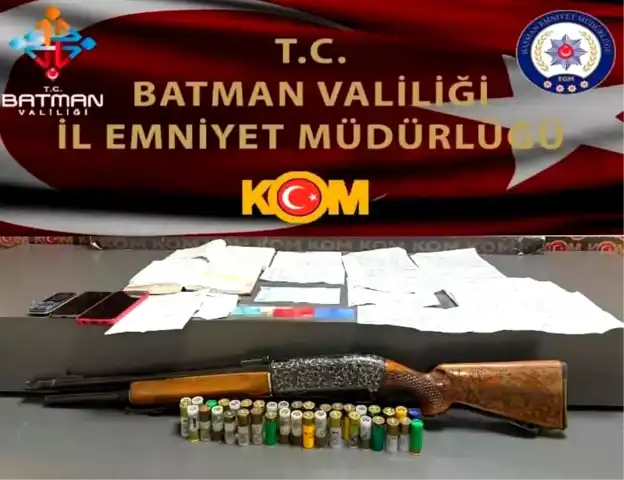 Batman'da Tefecilere Operasyon: 1 Tutuklama