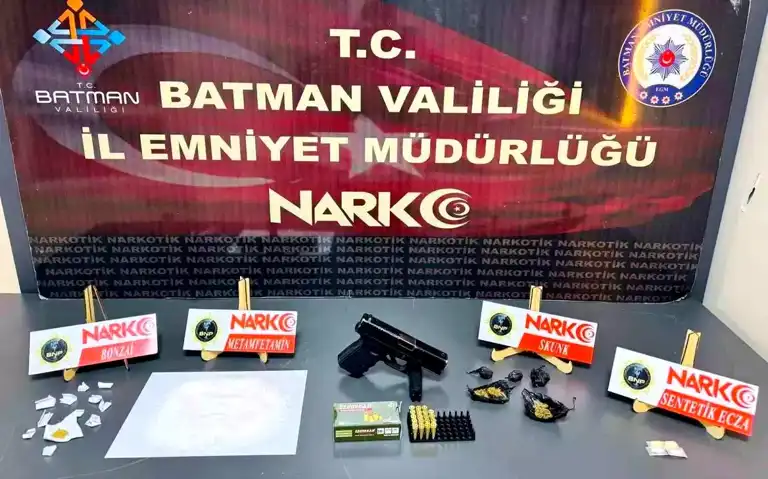 Batman'da Uyuşturucu Operasyonu: 6 Tutuklama