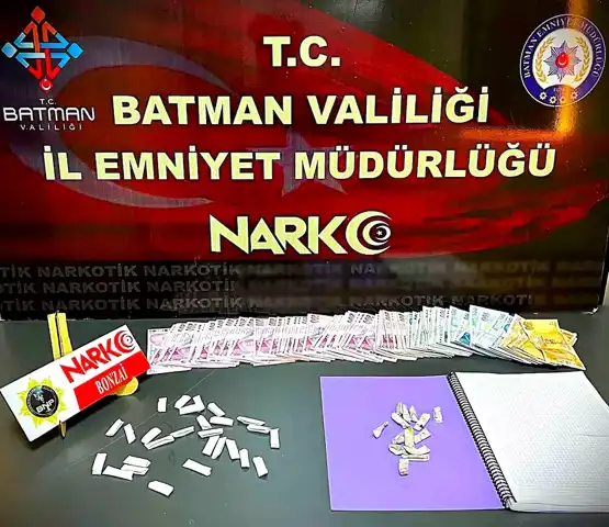 Batman'da Uyuşturucu Operasyonu: Tutuklama