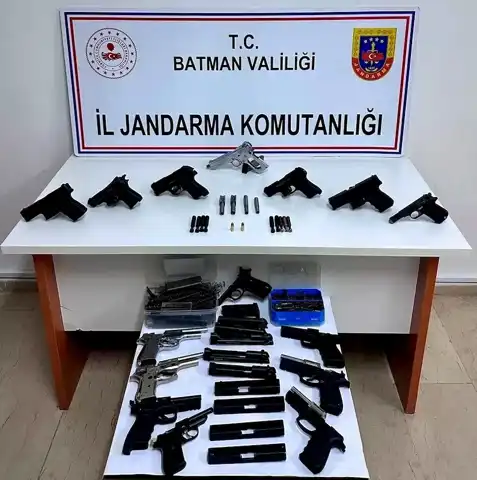 Batman'da Yetkisiz Silah Tamircisi Yakalandı