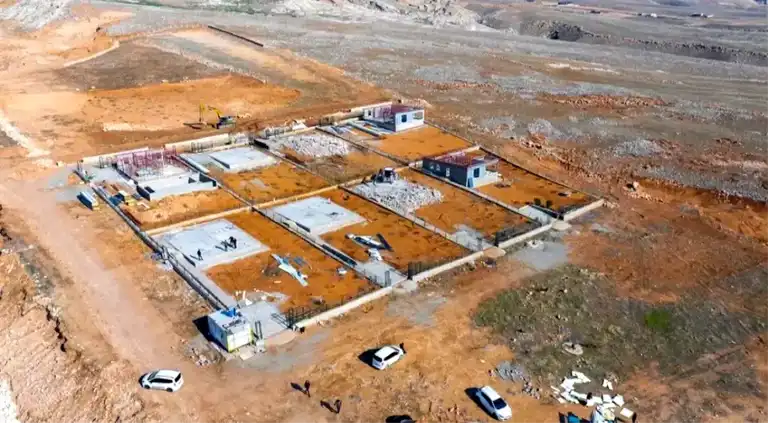Hasankeyf'te 8 Kaçak Villa Yıkıldı
